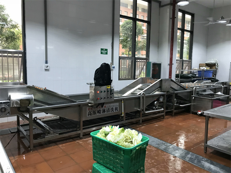 果蔬高压喷淋清洗机