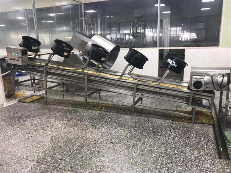 腐竹油炸流水线