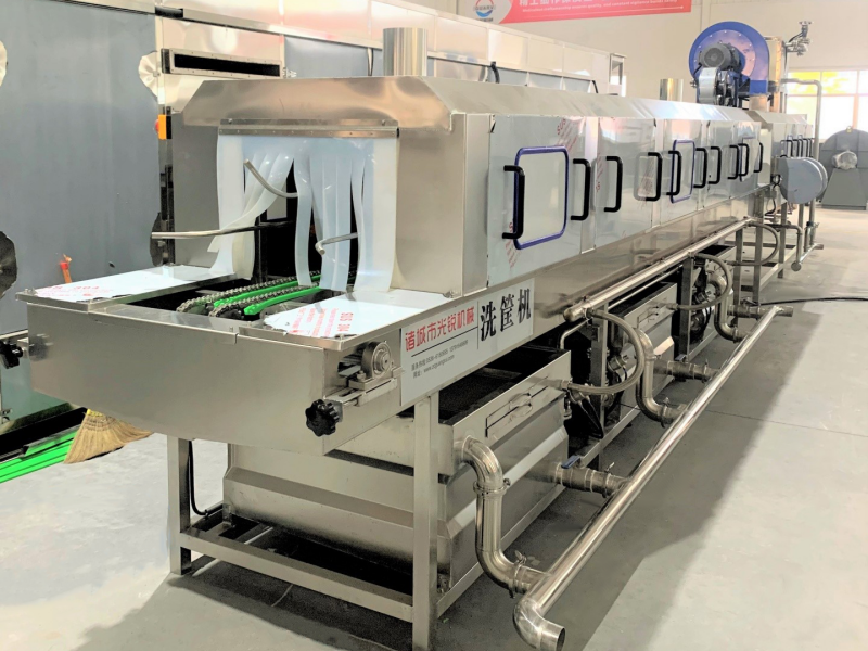 筐子清洗风干一体机