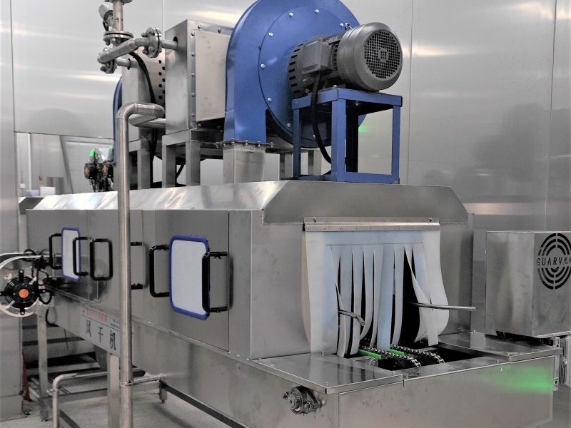 清洗 + 风干一体化,筐子周转不等待