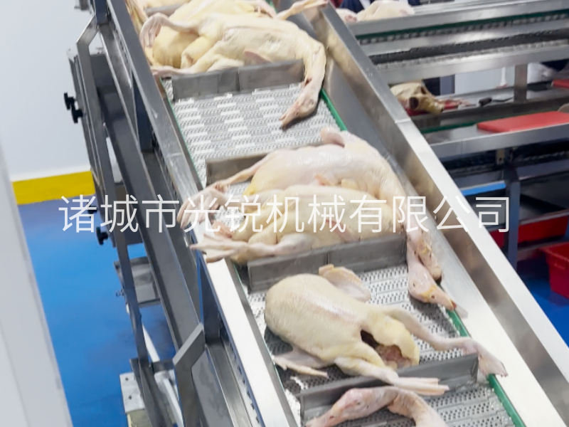 冻鸭加工不用愁！一站式解冻清洗分割流水线，效率翻倍！