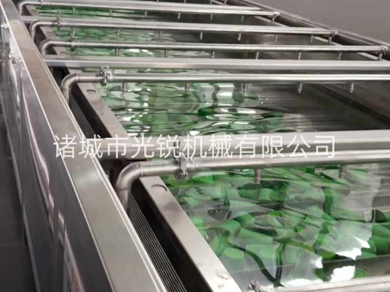 饮料巴氏灭 菌冷却流水线