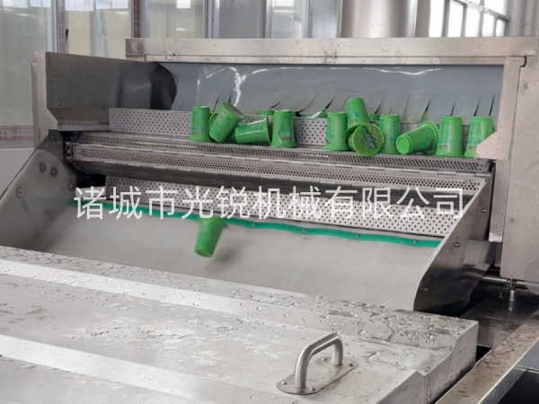 饮料巴氏灭 菌冷却流水线