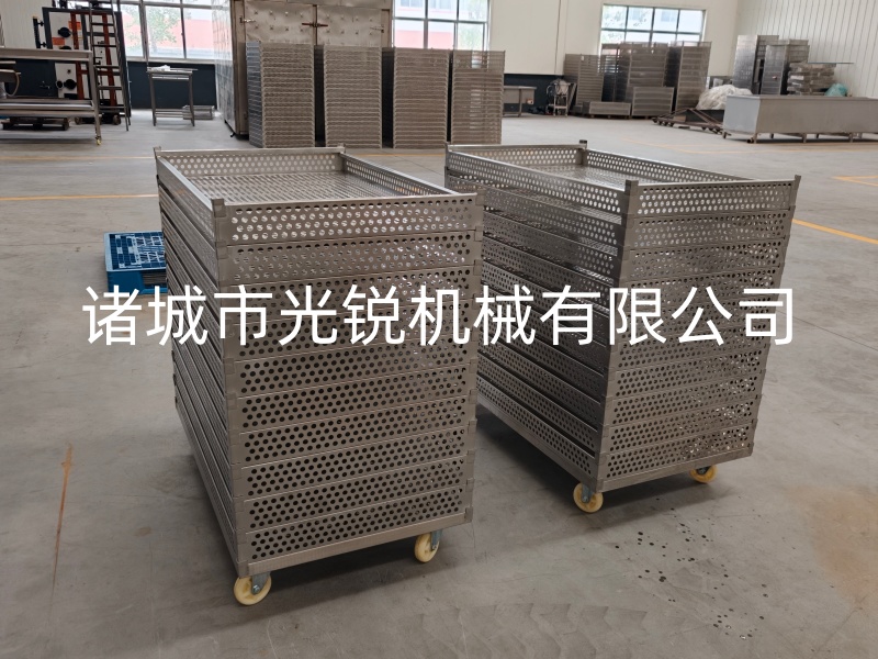 食品车间冷库食品中转托盘车