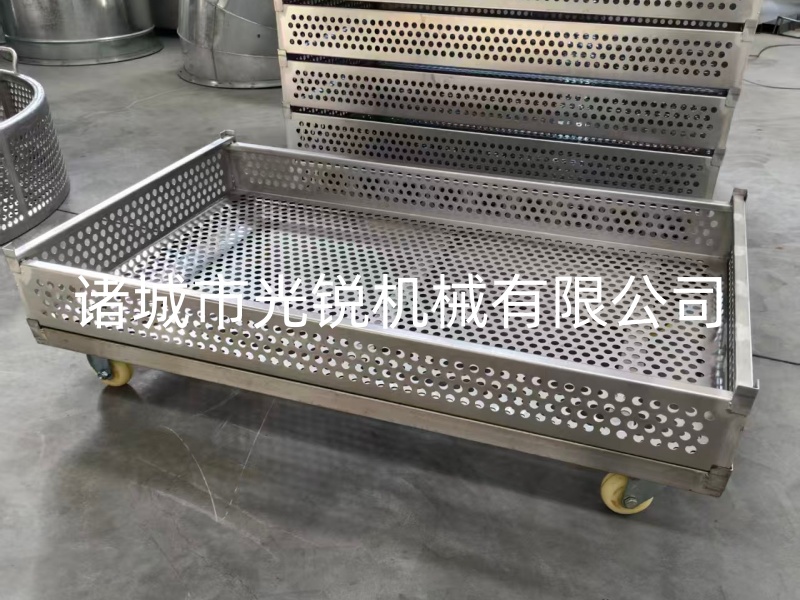 食品车间冷库食品中转托盘车